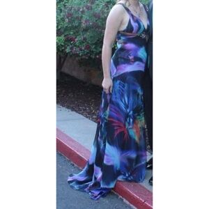 Vibrant Multicolor Prom Dress
